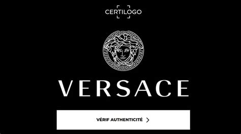 check versace authenticity|Versace certilogo authentication system.